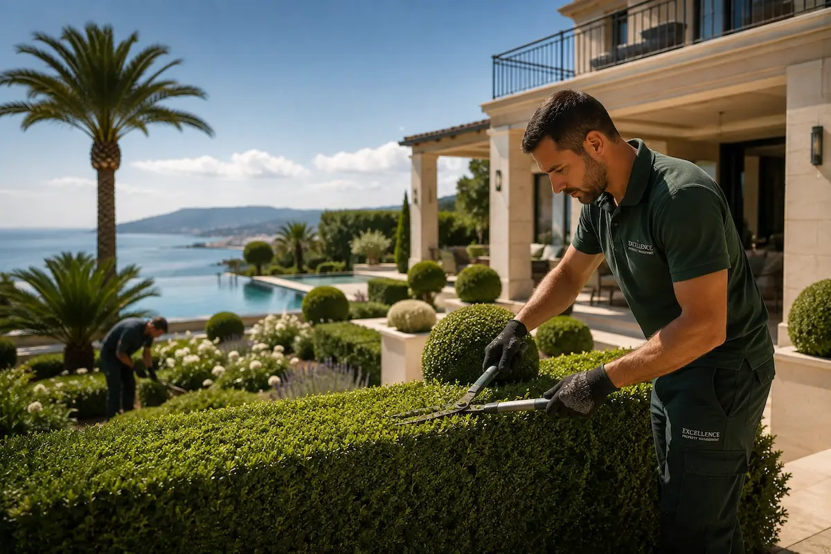 Entretien hôtelier villa de luxe Saint-Tropez
