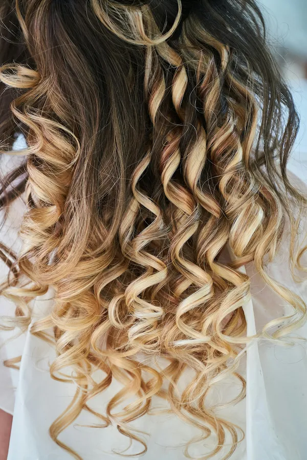 Balayage doré