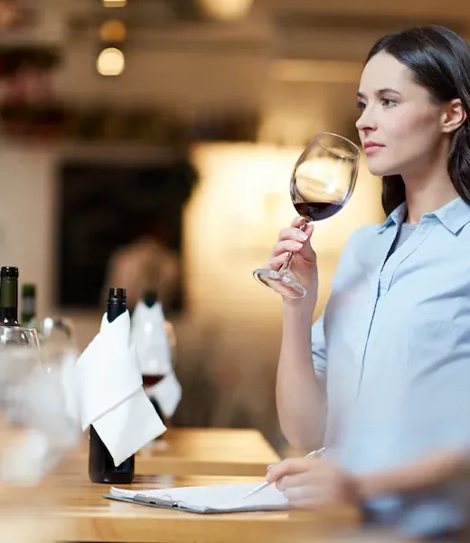 Sophie Marchand, sommelière de La Table Méditerranéenne Saint-Tropez